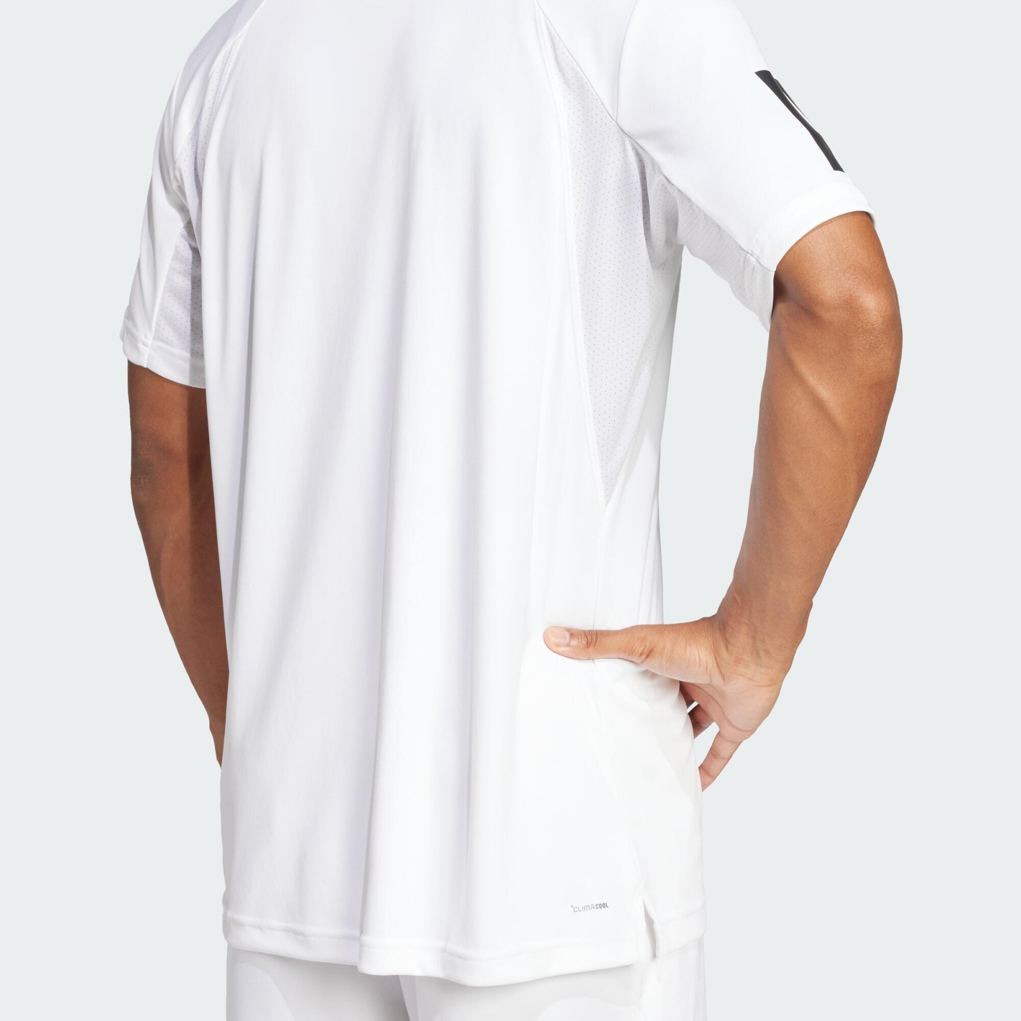 Club Tennis Climacool 3-Stripes T-shirt 6/7