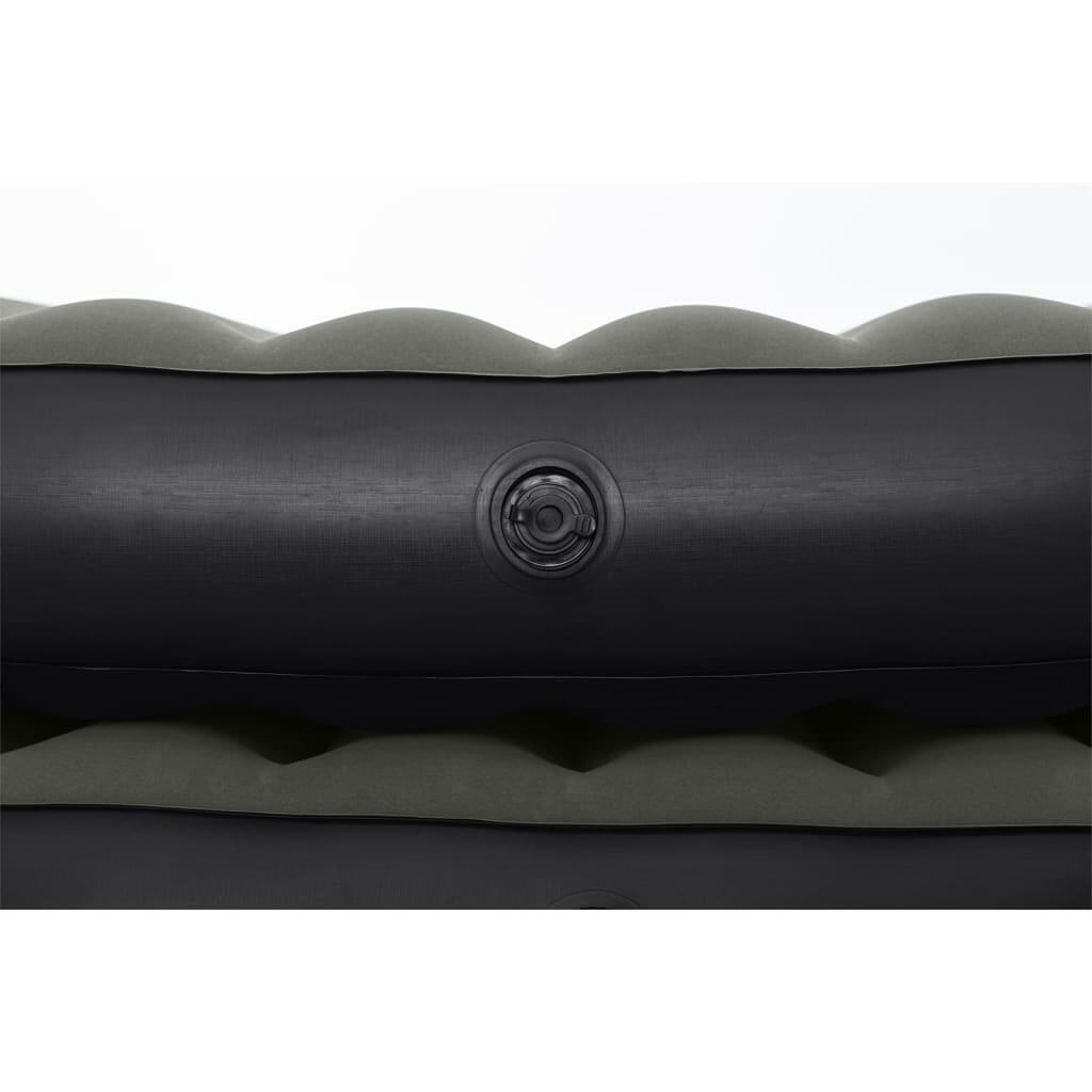 Bestway Lit gonflable 3-en-1 Noir et gris 188x99x25 cm 6/7