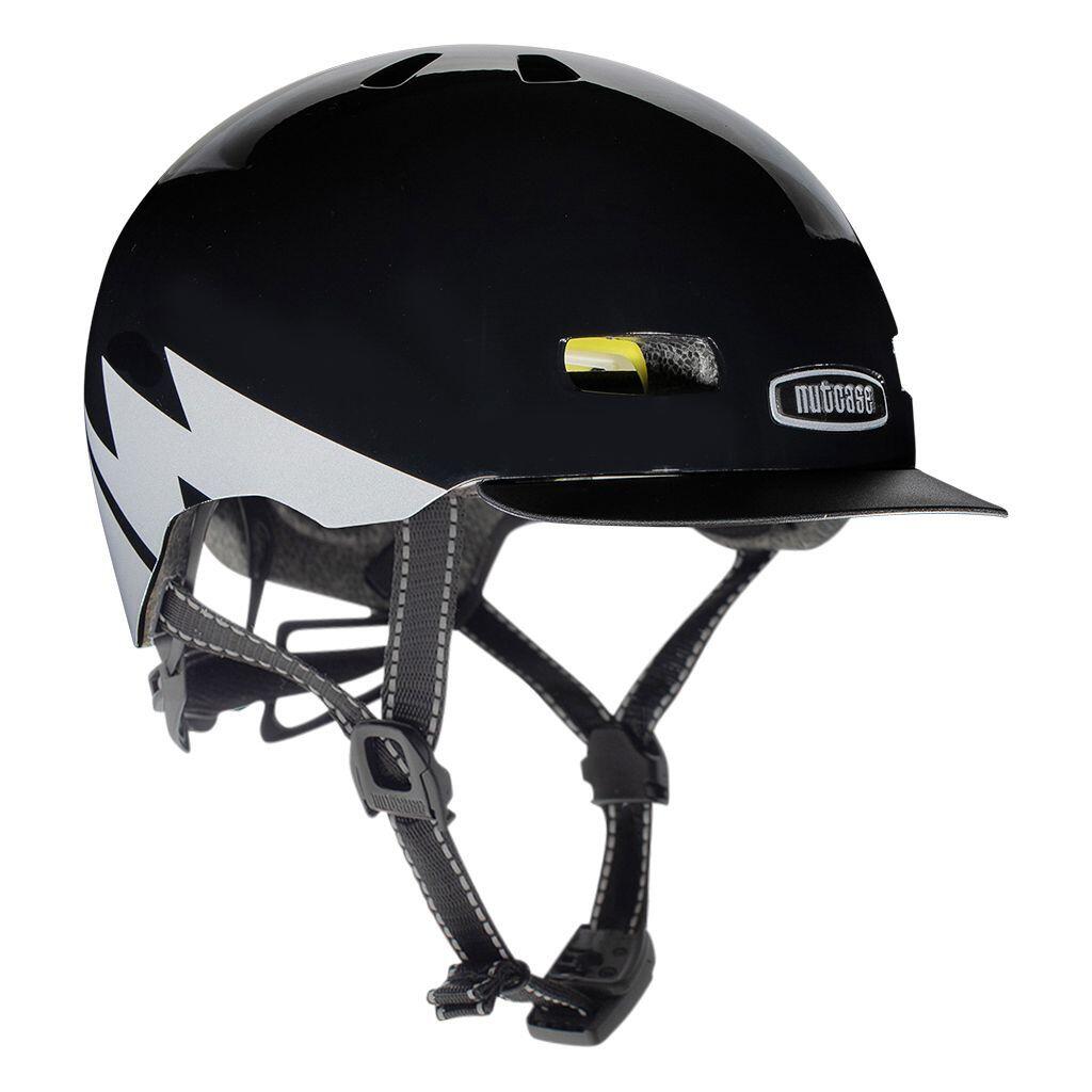 Fahrradhelm Street MIPS Gloss Reflective, Darth Lightnin 2/5