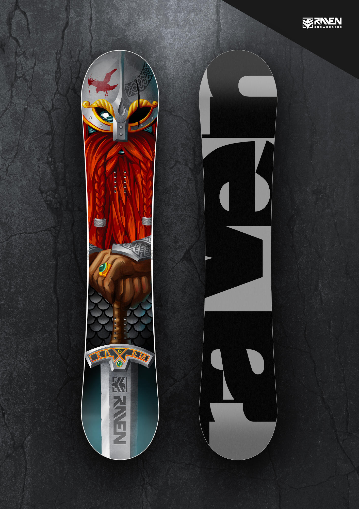 Snowboard Raven Dwarf 2/6