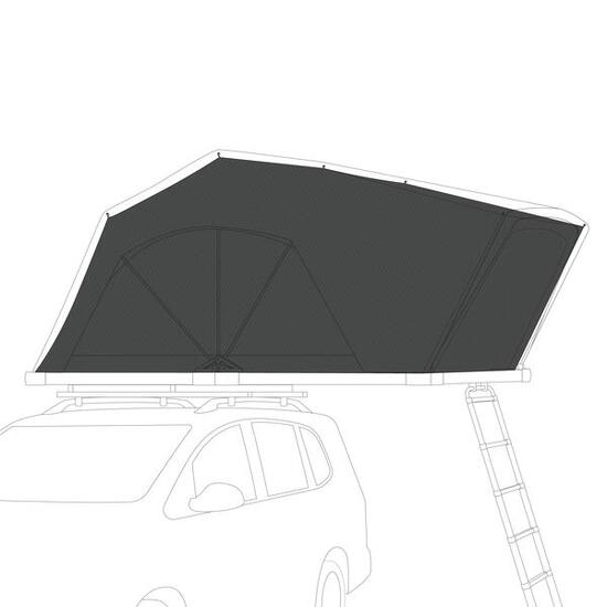 qeedo Freedom Compact 3 Thermo Tent Innenzelt für Dachzelt Schlafkabine