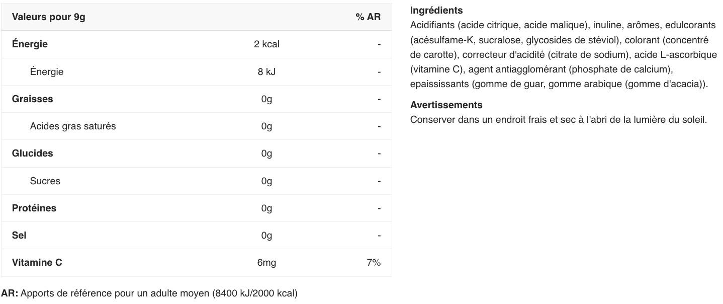 Boissons à diluer - BOLERO® - Piment 2/4