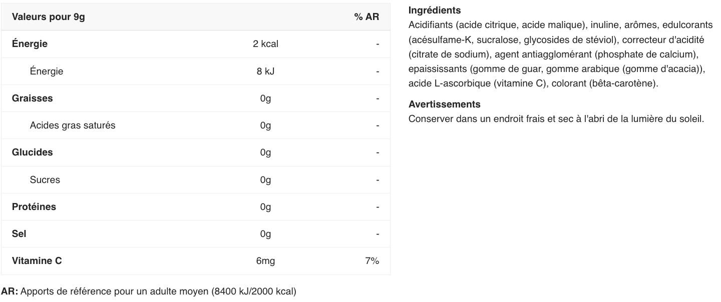 Boissons à diluer - BOLERO® - Poire 2/4