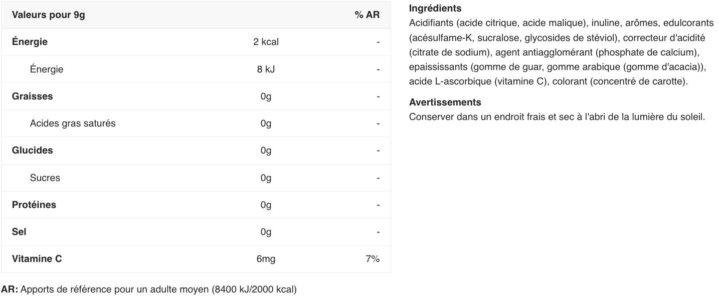 Boissons à diluer - BOLERO® - Fruit du Dragon 2/4