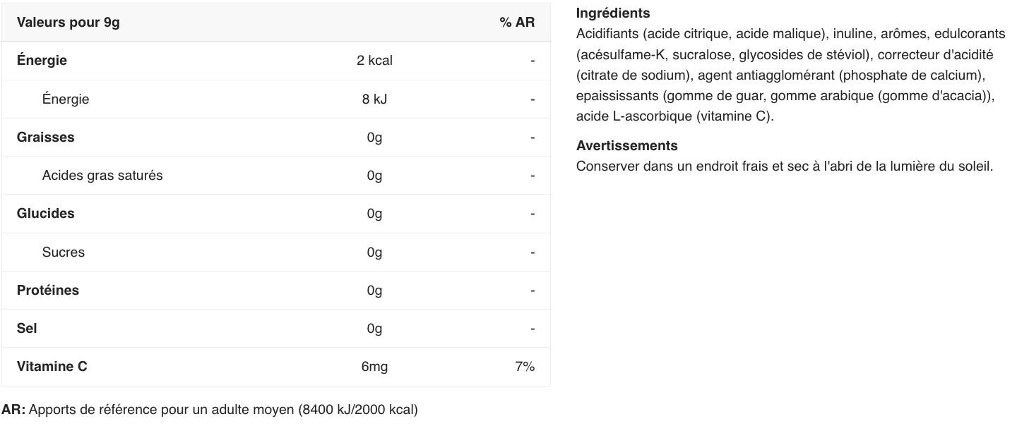 Boissons à diluer - BOLERO® - Pomme 2/4