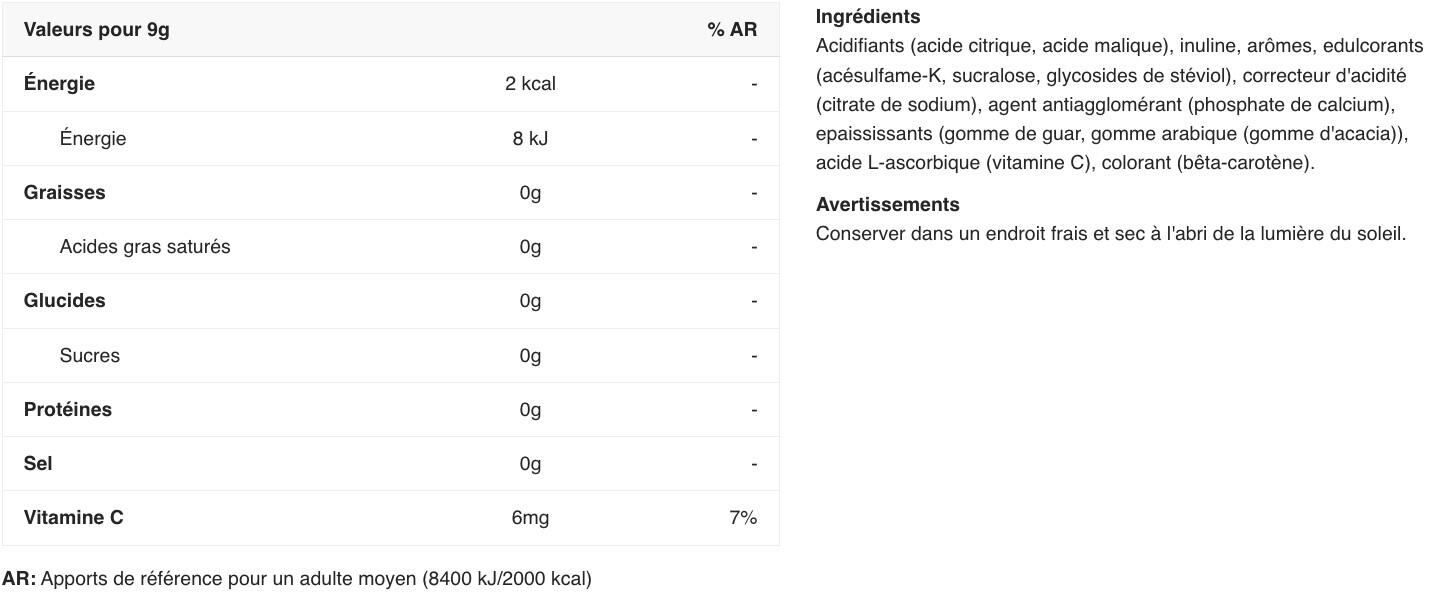 Boissons à diluer - BOLERO® - Ananas 2/5