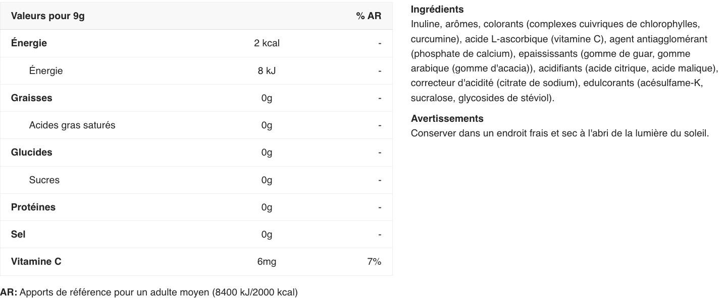 Boissons à diluer - BOLERO® - Concombre 2/4