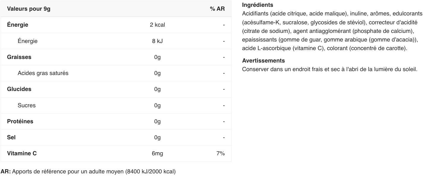 Boissons à diluer - BOLERO® - Baie de Goji 2/4