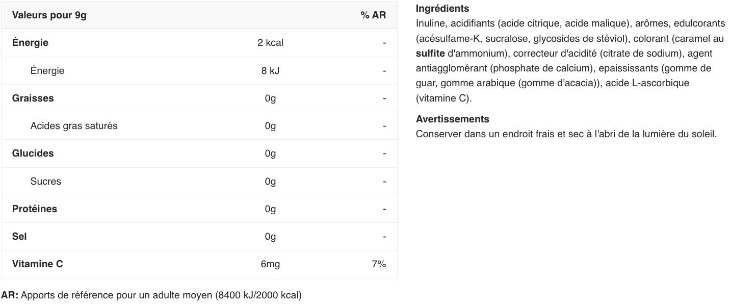 Boissons à diluer - BOLERO® - Miel 2/4