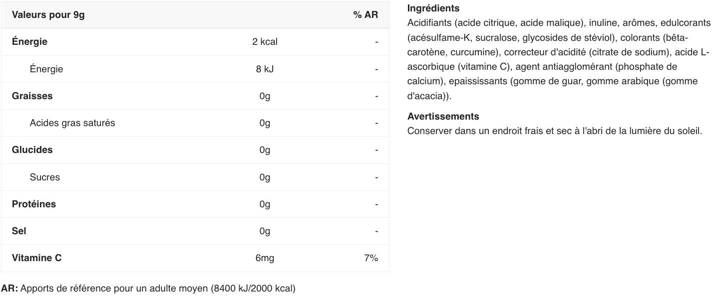 Boissons à diluer - BOLERO® - Limonade 2/5