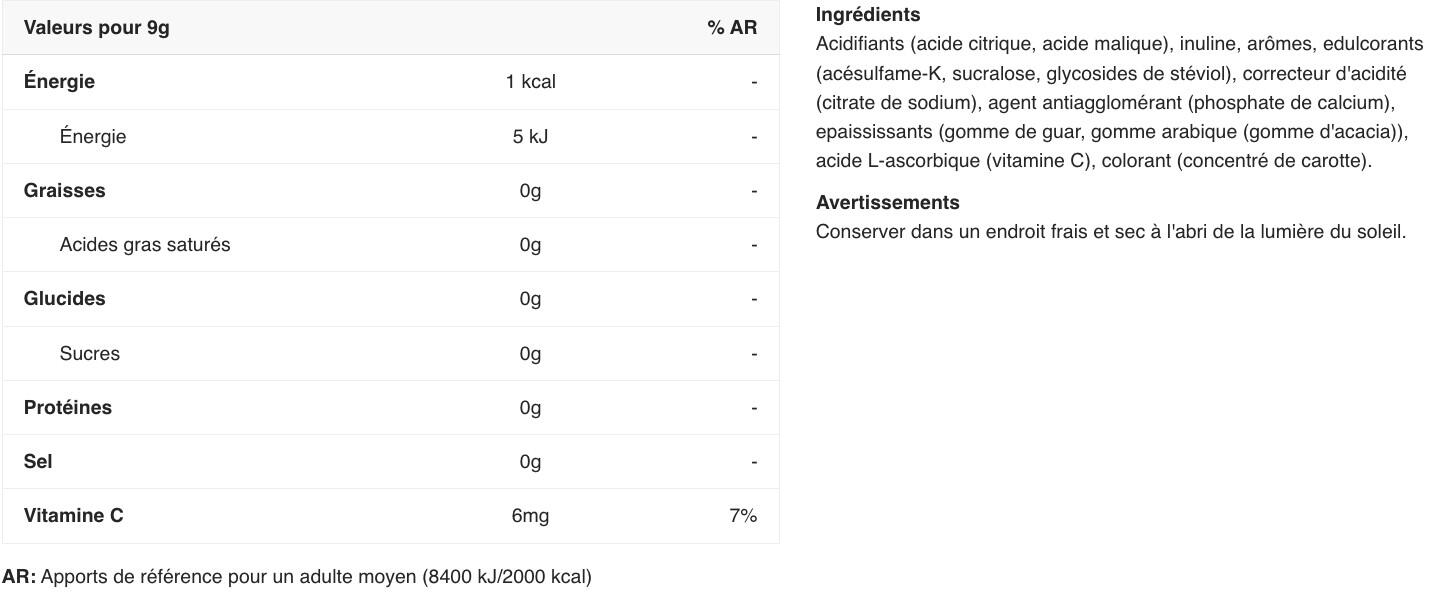 Boissons à diluer - BOLERO® - Banane et Fraise 2/5