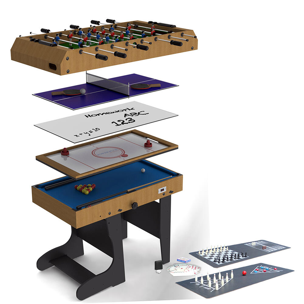 RILEY Riley 4ft 12 in 1 Multi Game Table