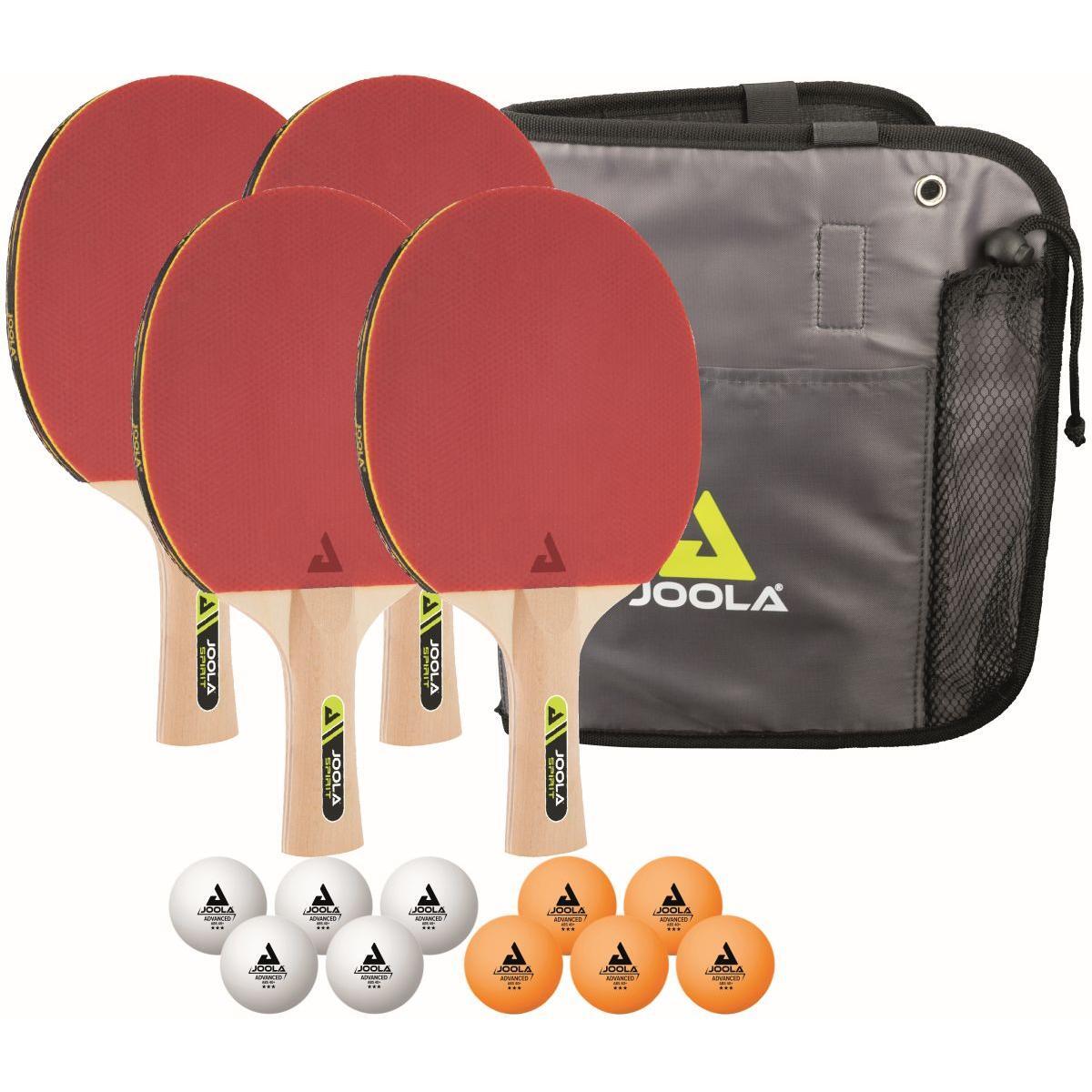 Conjunto de Ping Pong Family Racket : Raquetes + Bolas Joola