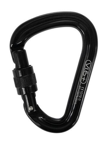 Moschettone Arrampicata Vi.6+ Top 24/10/9 Kn Nero