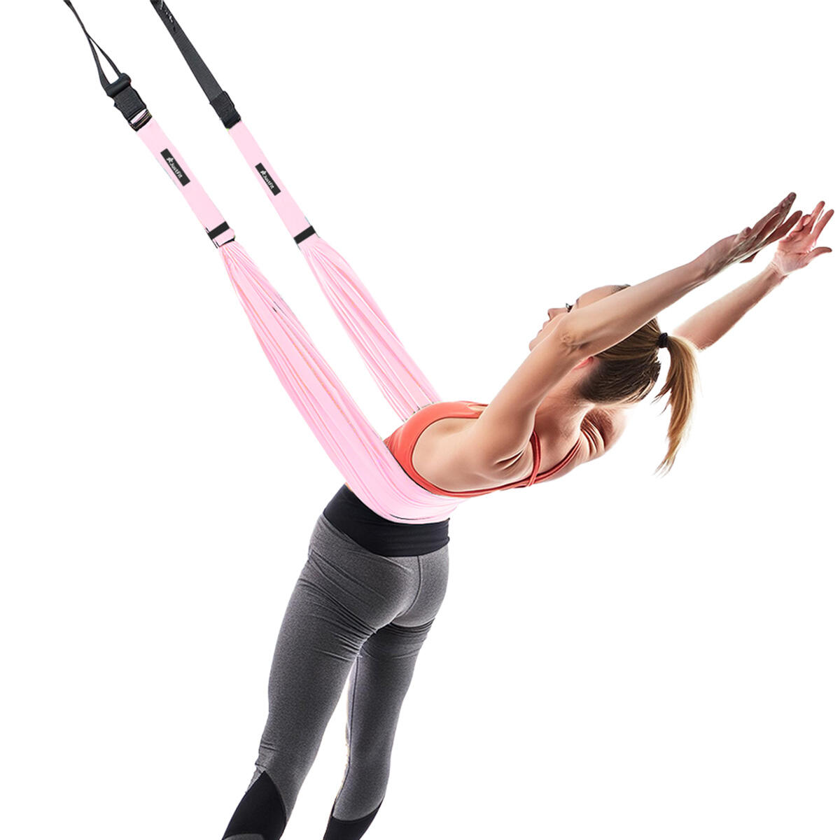 Sangle Boucle De Main Pour Cerceau Aérien (Lyra) - 40 Cm En Polyester, Pour Danse Aérienne Et Pole Dance