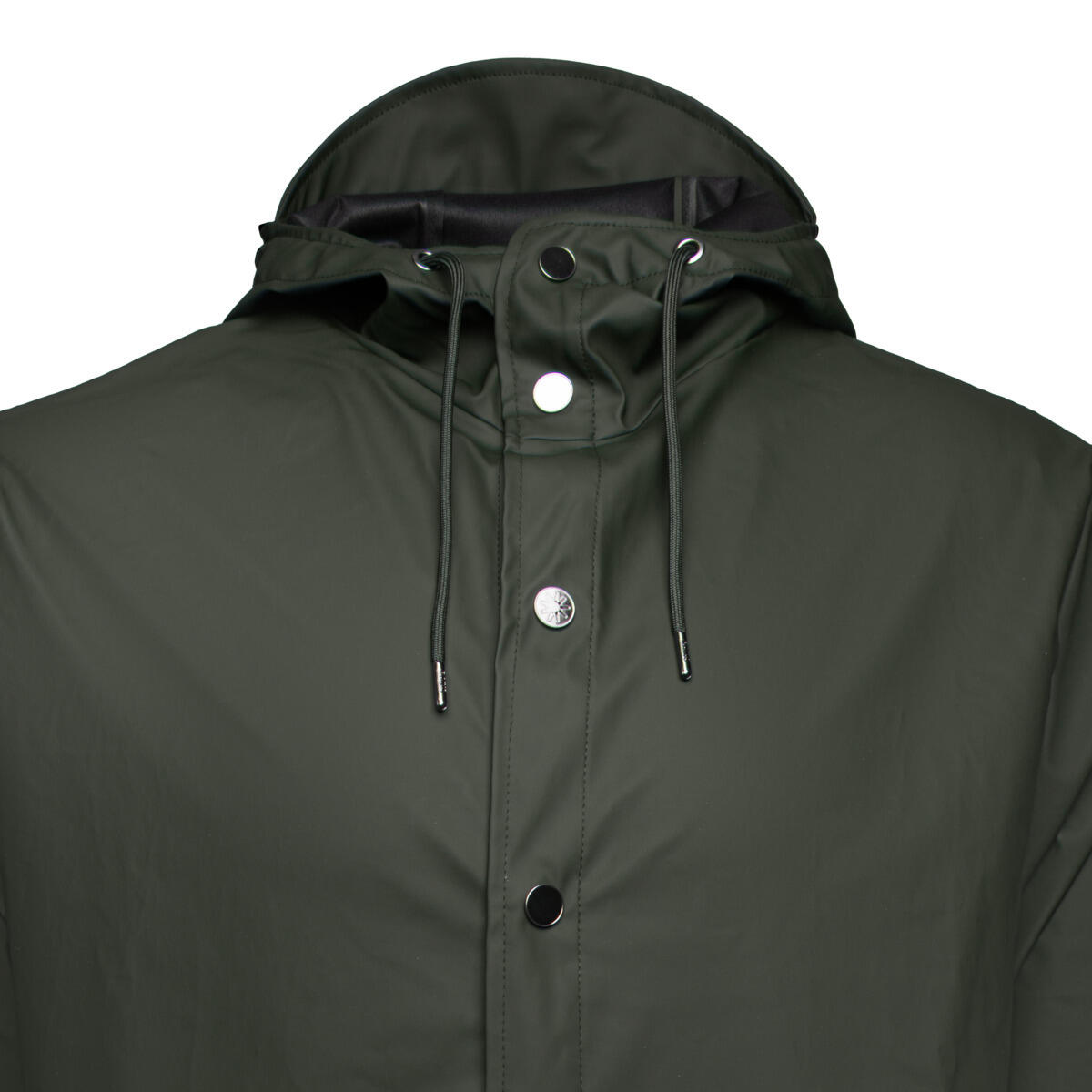 Veste Rains Modèle Jacket V3 Couleur Vert 3/5
