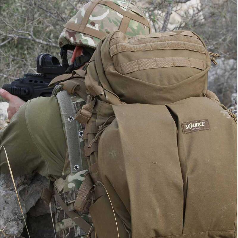 Sac à dos tactique avec poche à eau Double D 45L - Noir 5/5