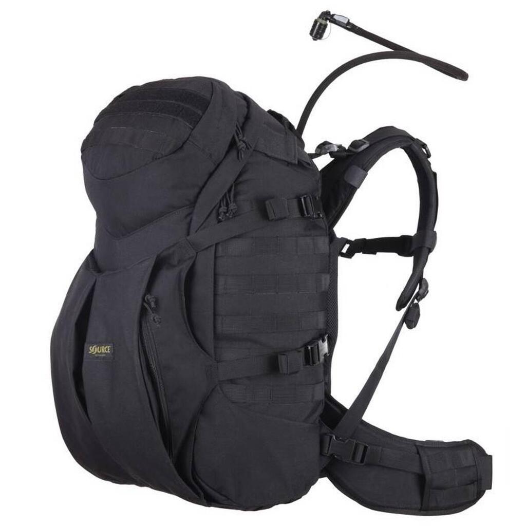 Tactical backpack with water bag Double D 45L - Black