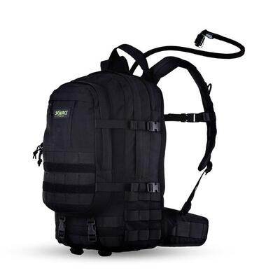 Taktischer Rucksack mit Trinkblase Assault 20L – Schwarz