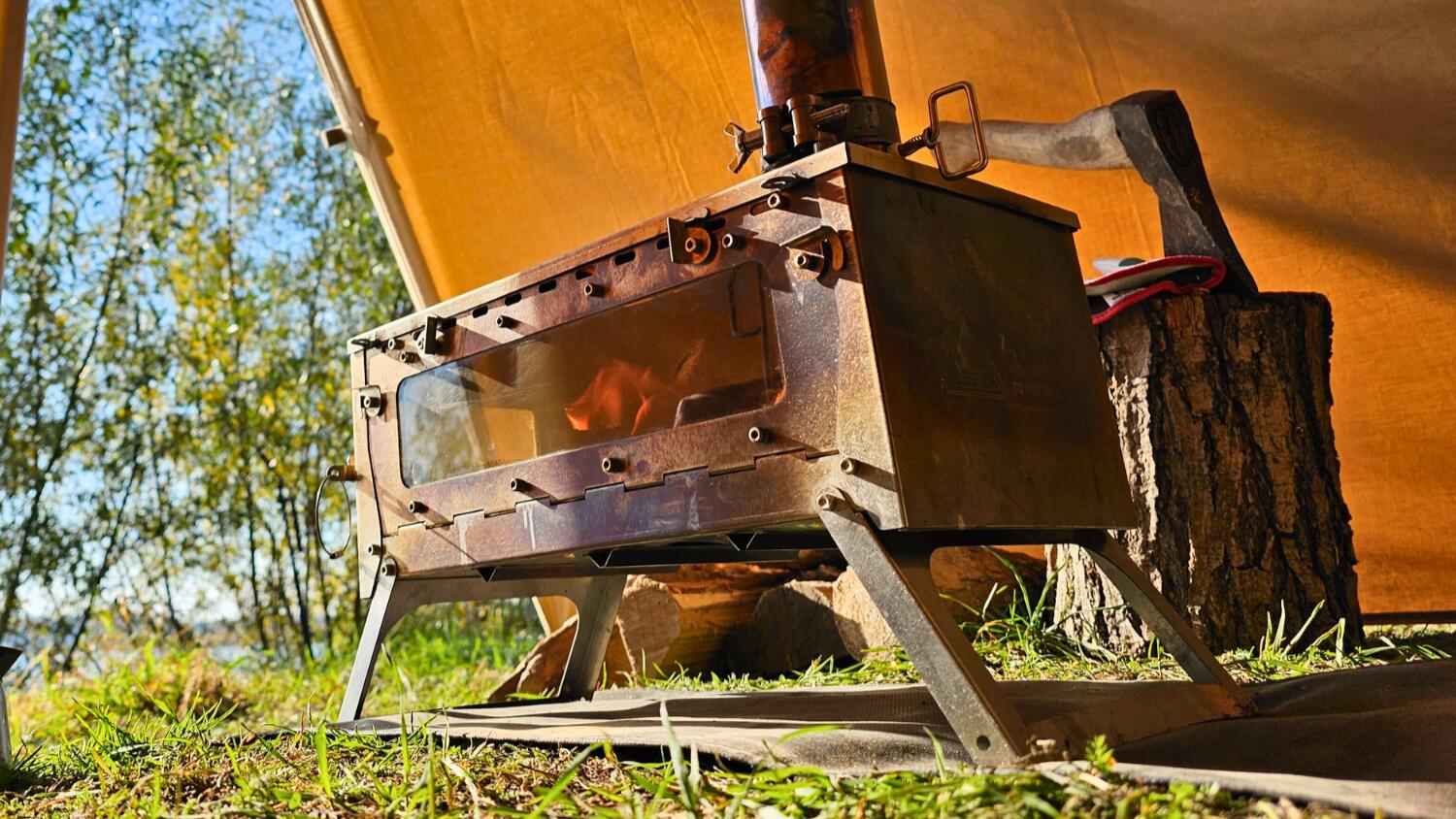 Bushmen FASTFOLD Camping Stove L2W 5/7
