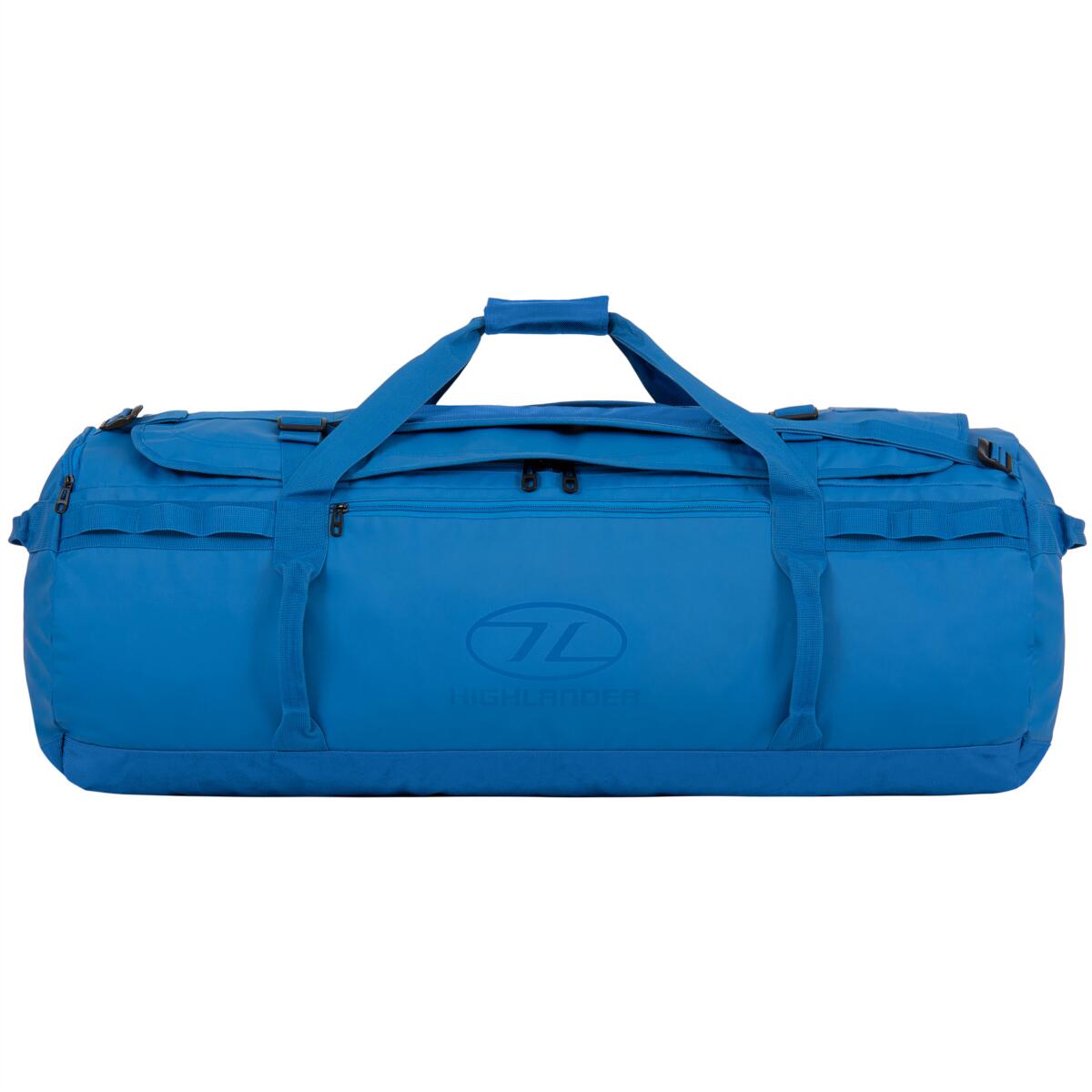 HIGHLANDER Reisetasche Duffle Storm Kitbag - 120 Liter - Heavy Duty - Blau