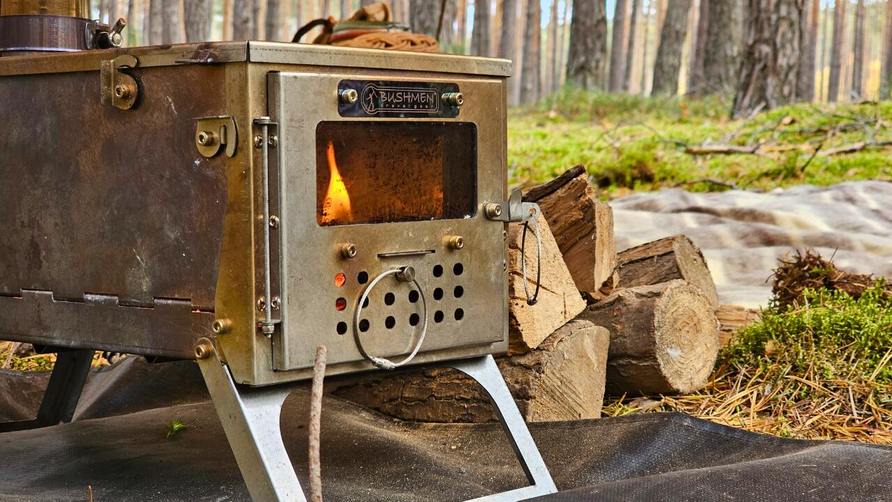 Bushmen FASTFOLD Camping Stove L2W 7/7