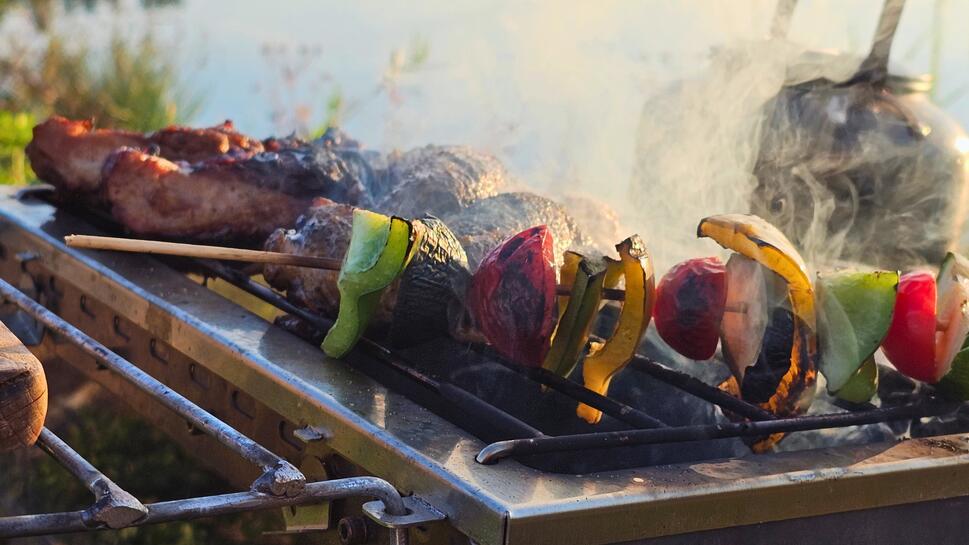 FASTFOLD grill - panel do piecyka FASTFOLD BUSHMEN L stal
