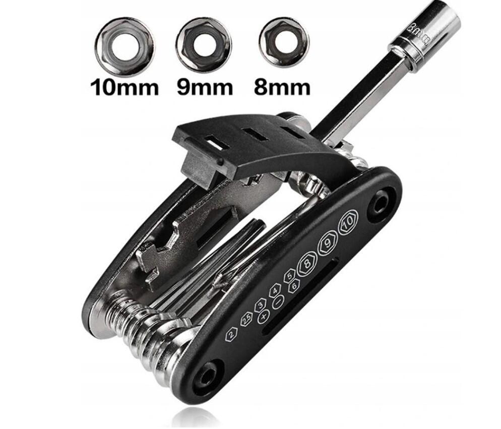 Zestaw narzędzi do naprawy roweru Rockbros GJ9809 16w1 2/5