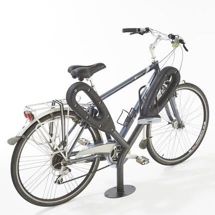 Poteau range 2 vélos papillon