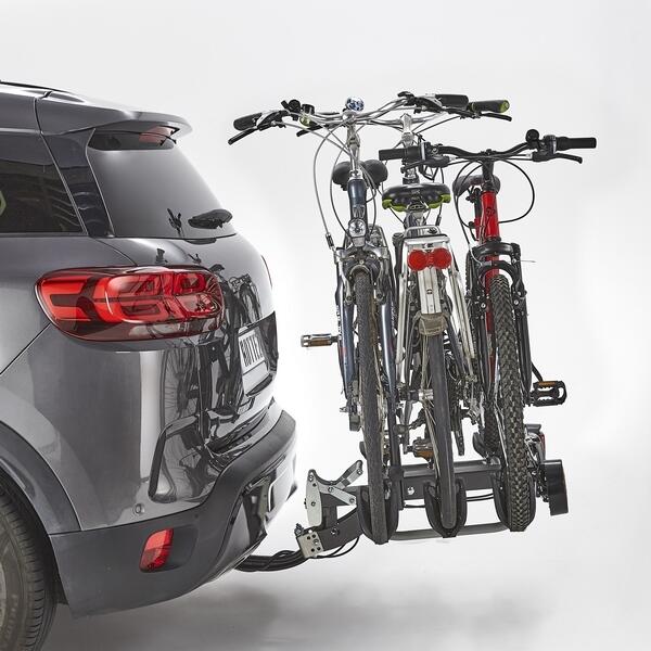 Porte-vélo 3 vélos plateforme sur attelage modèle premium DIANE V3 2/5