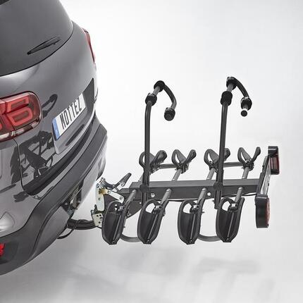 Porte-vélo 4 vélos plateforme sur attelage modèle premium DIANE V4