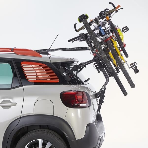 Portaequipajes para 3 bicicletas con ranura antirrobo - se adapta a 320 vehículo 4/7