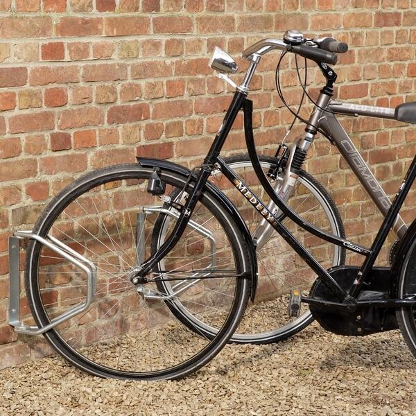 Fietsenrek voor wandmontage, 180° draaibaar, Frans product Selection P2R 2/3