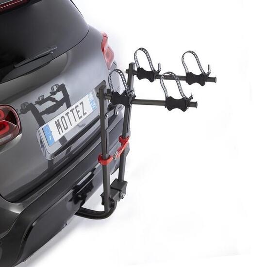 Porte-vélo 2 vélos électriques suspendus sur attelage JUPITER 2 ELEC