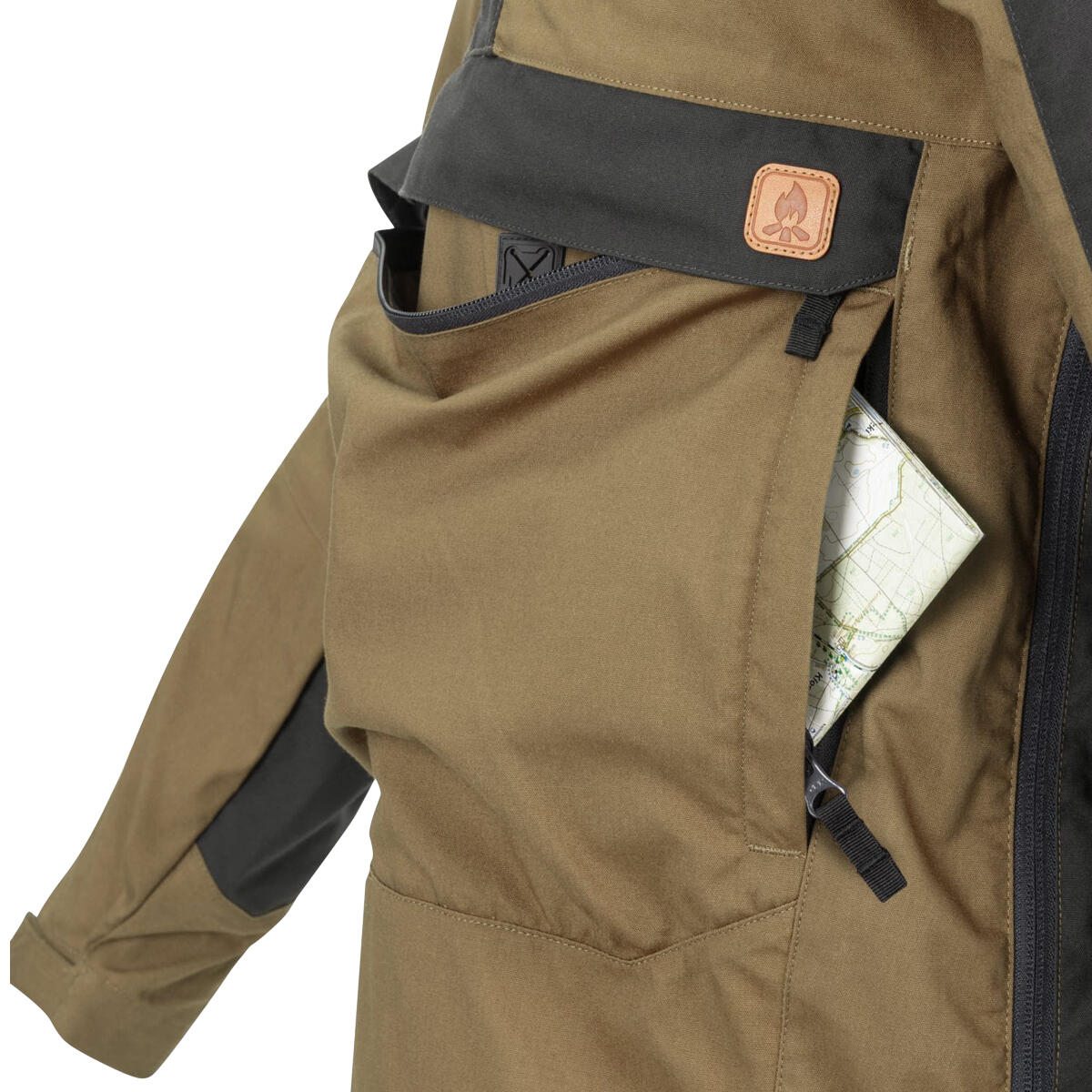Helikon Woodsman Anorak Jacket Coyote / Ash Grey 5/7