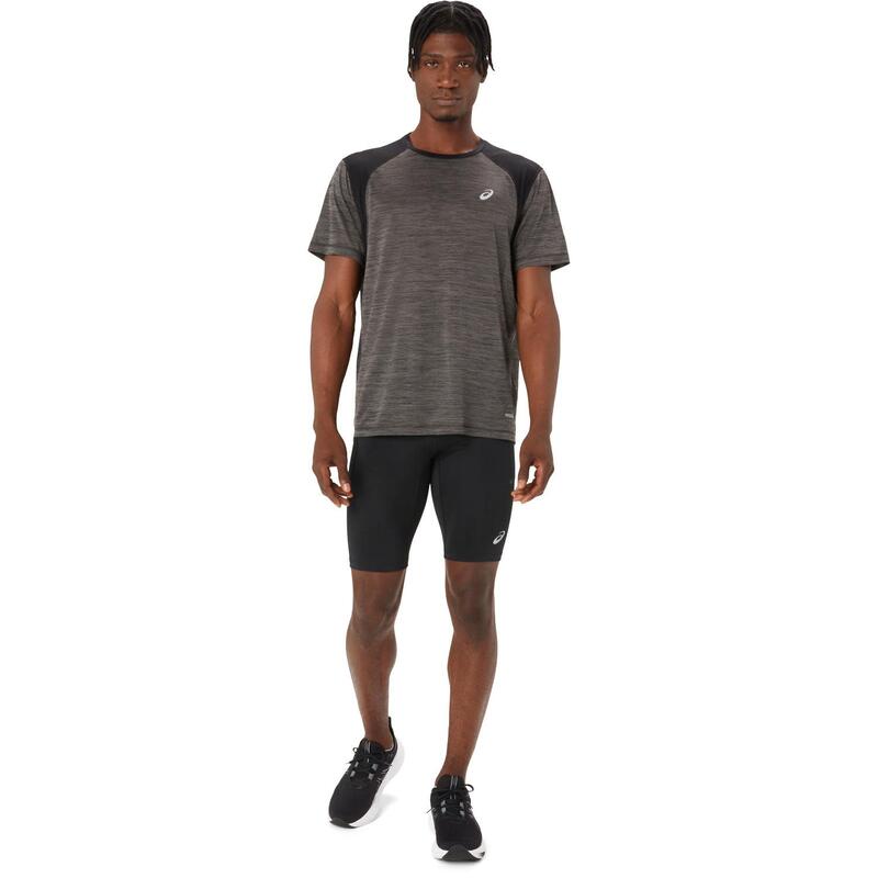 Camiseta Manga Hombre- ASICS Road SS Top - Black