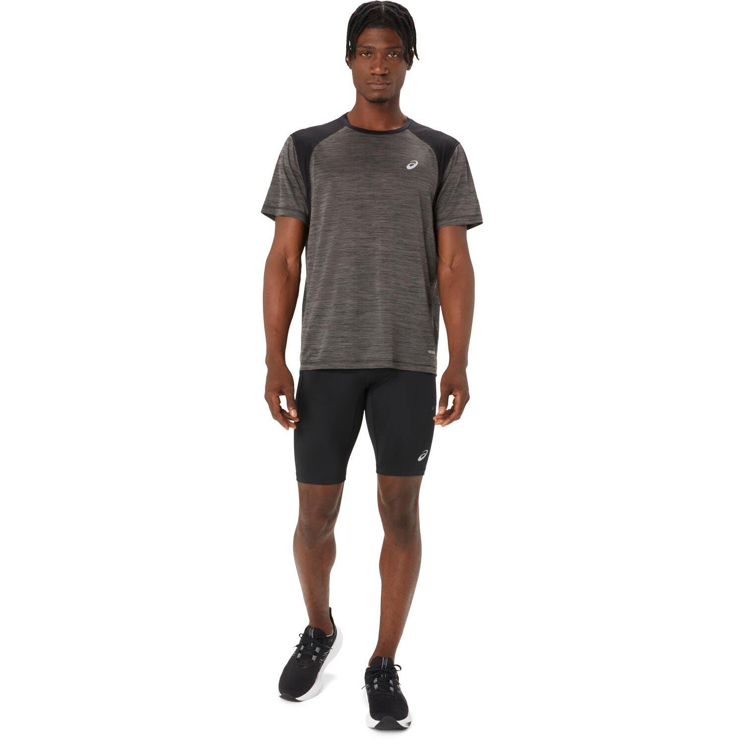 T Shirts Et Chemises Homme - ASICS Road SS Top - Black 3/6