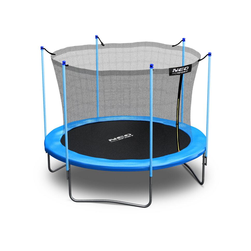 Trampolina ogrodowa Neo-Sport NS-08W181 z siatką wewnętrzną 8ft/252cm