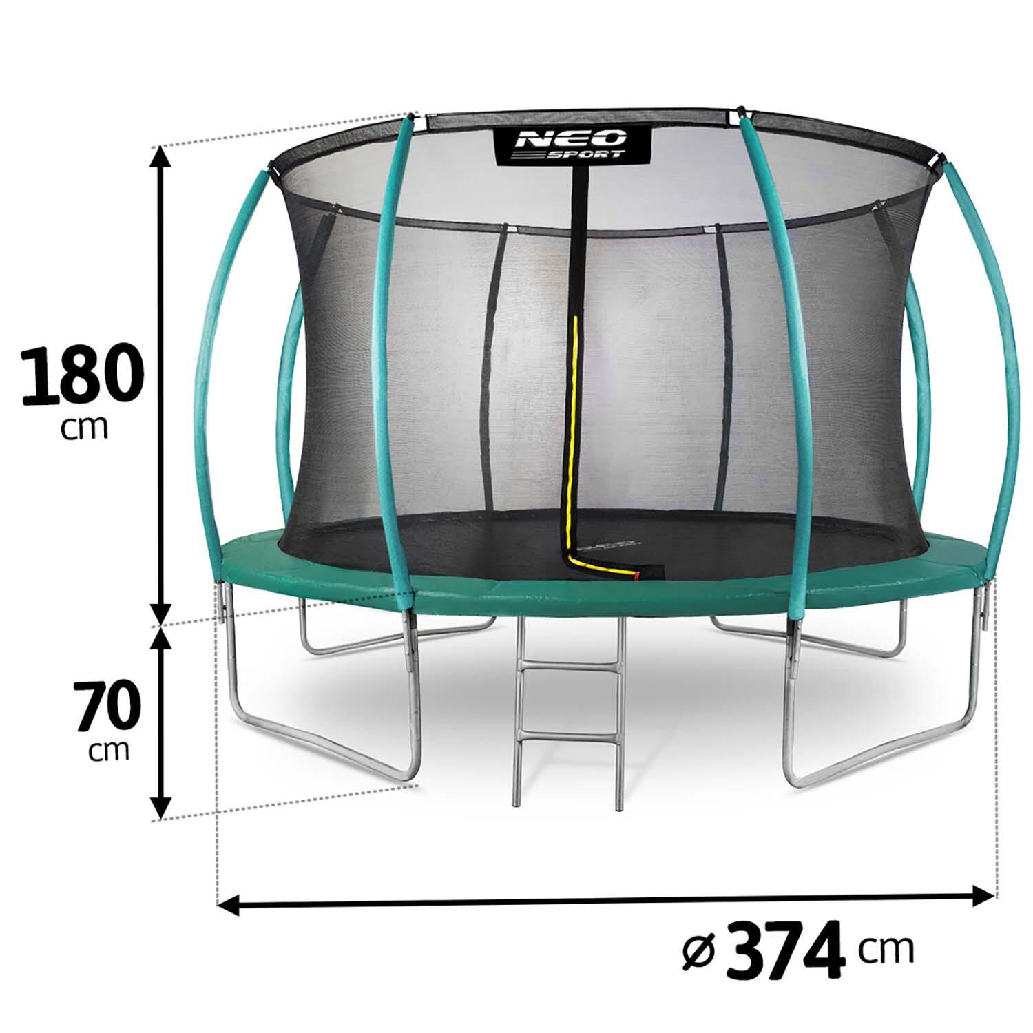Camas Elásticas Y Trampolines Gimnasia Niño Neo-Sport Ns-12c181 verde 5/5