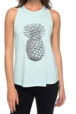 Dames sport t-shirt roxy mint sugar baby