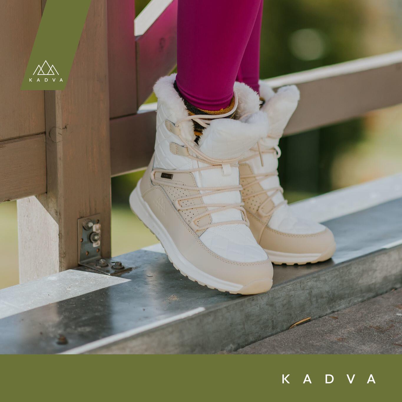 Botas de neve femininas KADVA Summit Mid WP KADVA Decathlon
