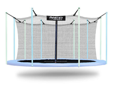 Erwachsene Trampolin Rahmen-Netz - Blau
