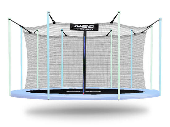 Erwachsene Trampolin Rahmen-Netz - Blau