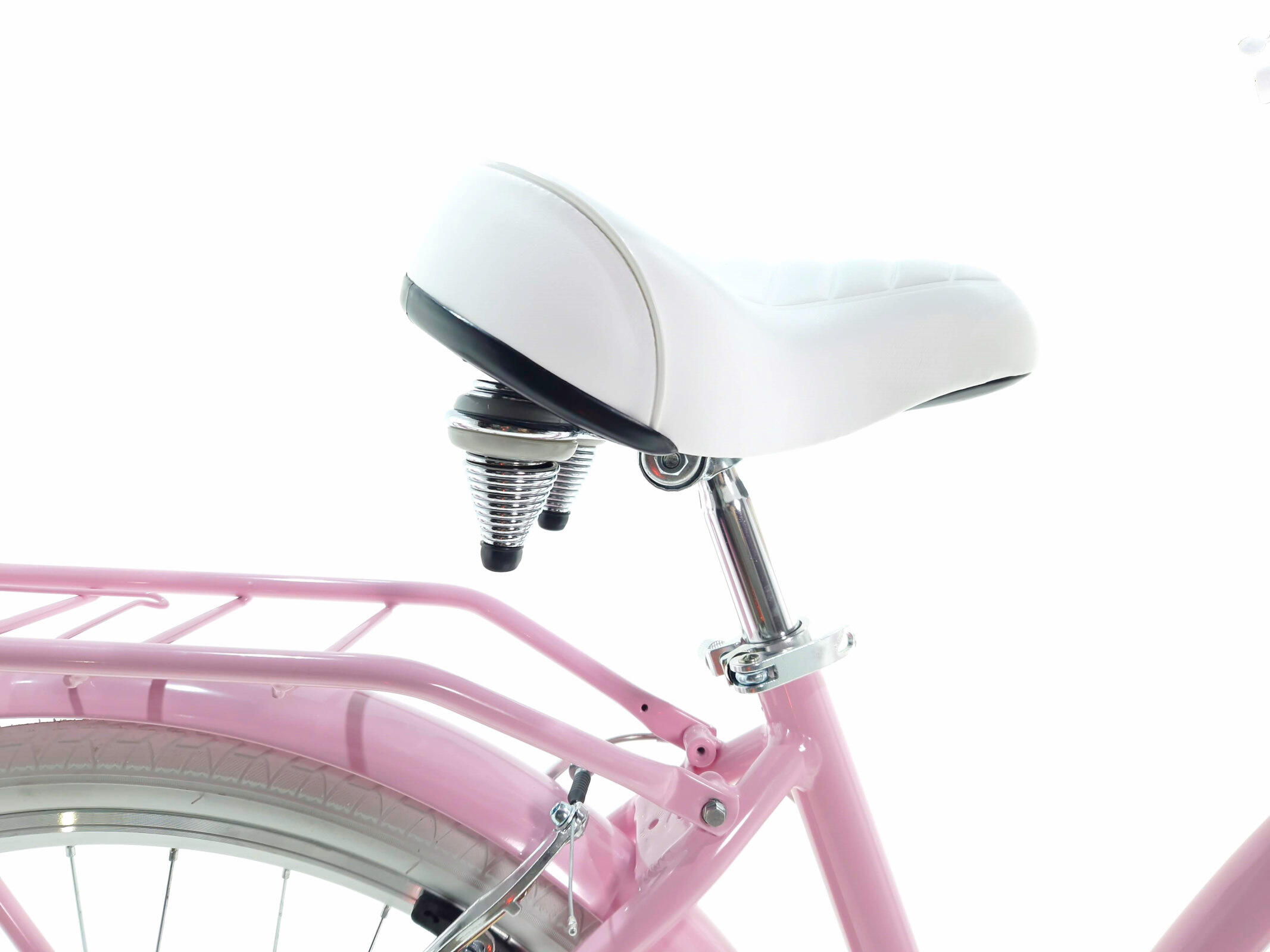 Vélo femme Cruiser Davi Bianca, Aluminium, 7 vitesses, 28″, 160-185 cm, Rose 5/7