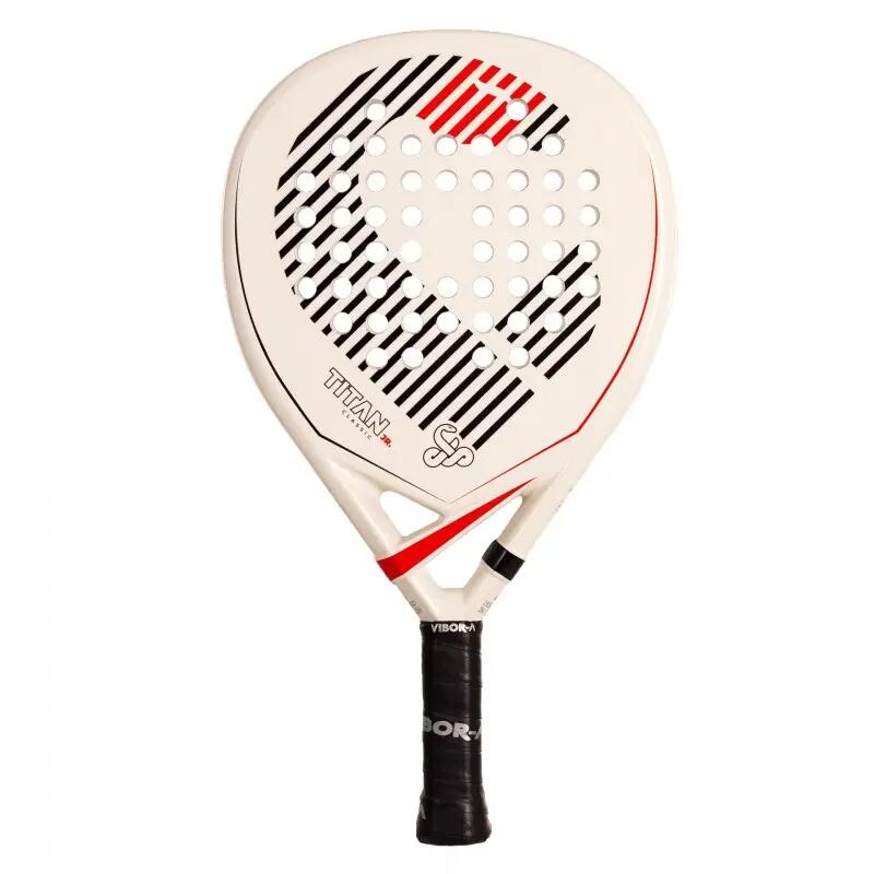 PALA PÁDEL VIBOR-A TITAN JUNIOR CLASSIC WHITE 6/6