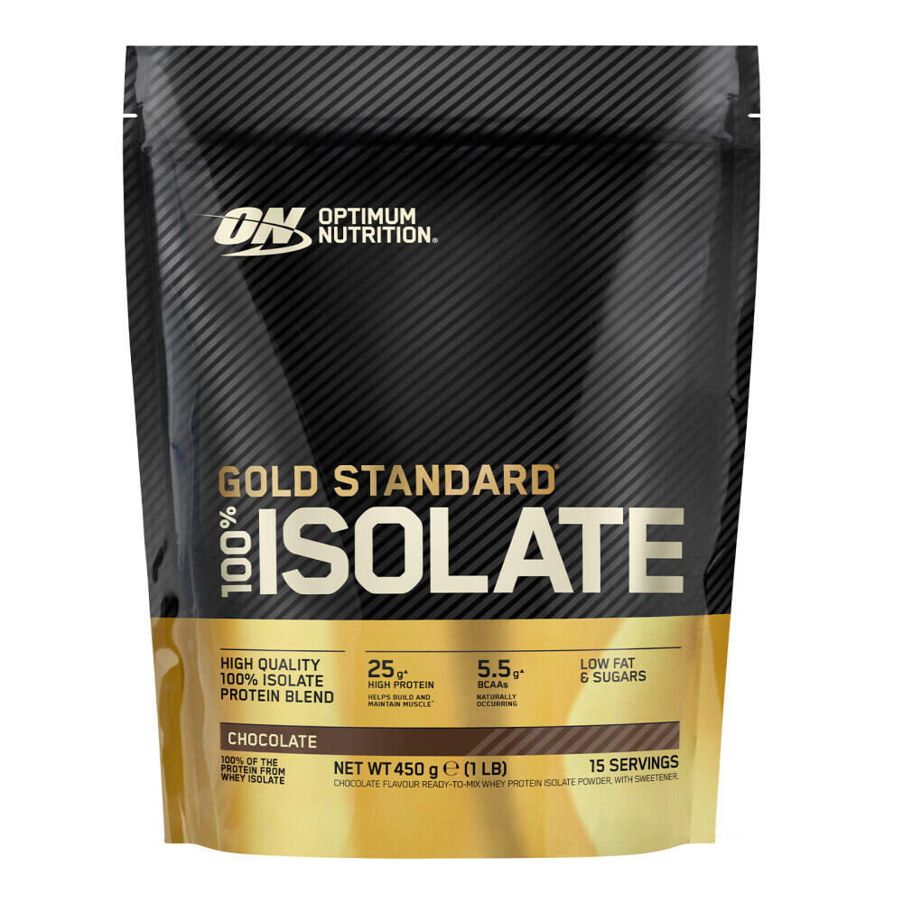 OPTIMUM NUTRITION Wei-isolaat - 100% Isolaat Gold Standard (450g) - Chocolade