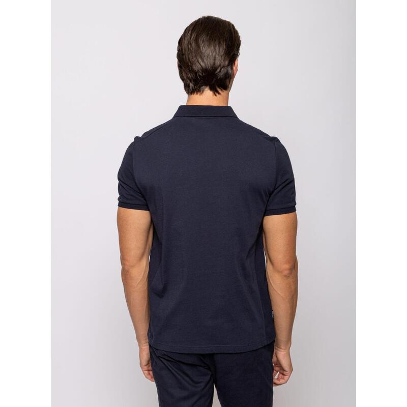 Tricou cu mânecă scurtă, cu guler, pentru bărbați DROME