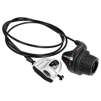 MANETKA ROWEROWA SHIMANO Nexus SL-3S41E, typu Revoshift krótki chwyt