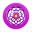 Roue de trottinette acrobatique CORE Hollowcore Hex 110 violette