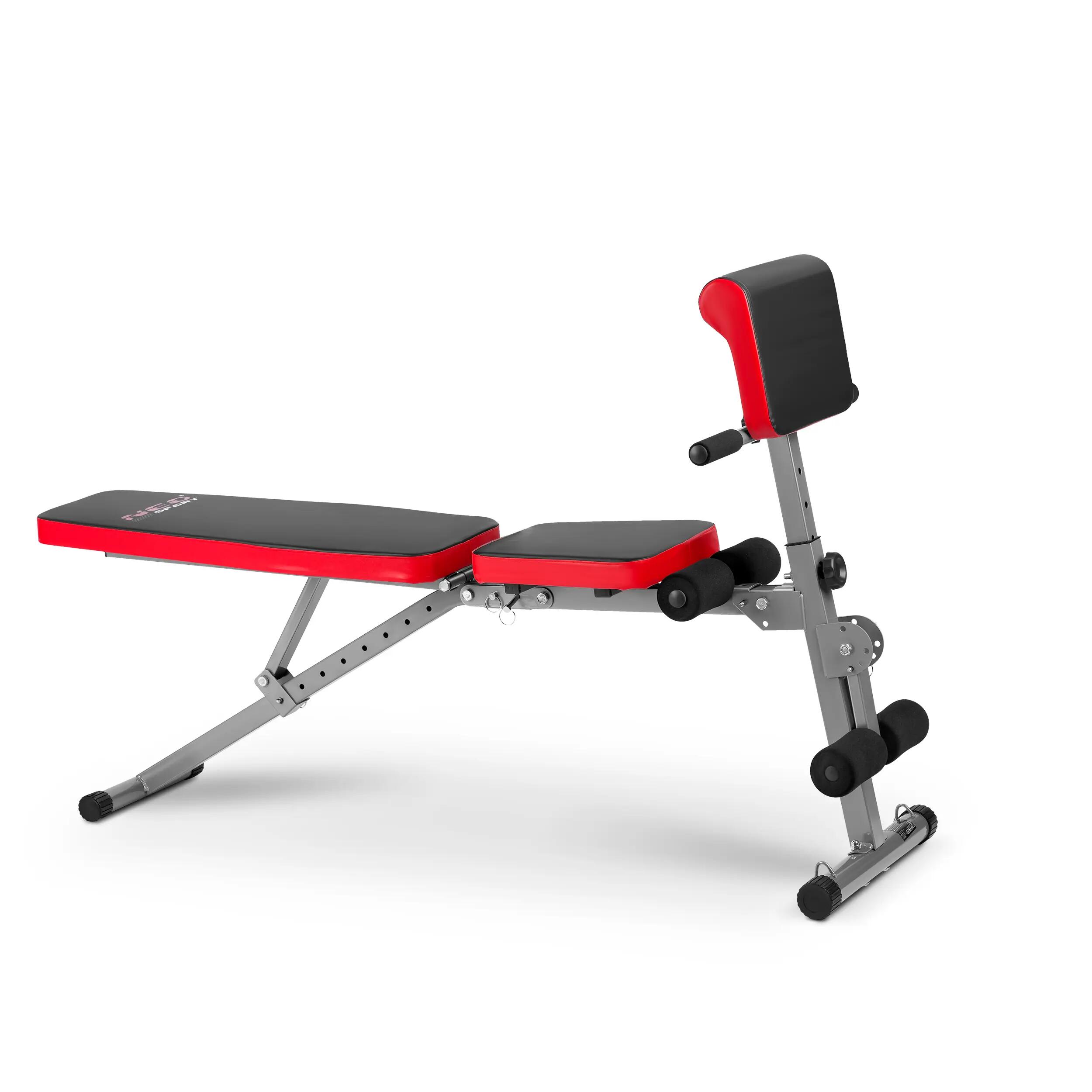 Banco entrenamiento de fuerza plegable Neo-Sport NS-213, negro 2/4